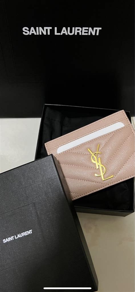 ysl kaarthouder roz3|ysl card holders.